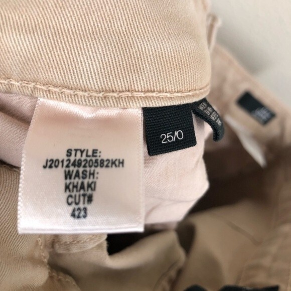 Veronica Beard Ayla Chino High Rise Pants Khaki Size 25 0 - Picture 9 of 10